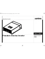 Xantrex 817-1000 Owner'S Manual preview