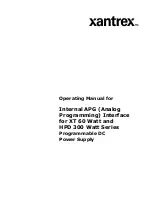 Preview for 3 page of Xantrex APG-HPD Operating Manual