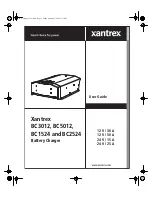 Xantrex BC3012 User Manual preview