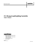 Предварительный просмотр 1 страницы Xantrex C12 Owner'S Manual