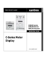 Xantrex C40R/100 Remote Installation Manual предпросмотр