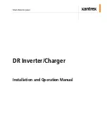 Preview for 3 page of Xantrex DR1512W Installation And Operation Manual