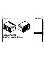 Предварительный просмотр 1 страницы Xantrex FREEDOM SW 3000 Installation Manual