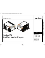 Xantrex Freedom SW 815-2012 Installation Manual preview
