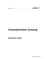 Предварительный просмотр 3 страницы Xantrex Gateway Installation Manual