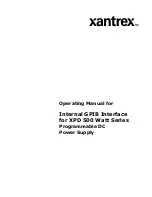 Preview for 3 page of Xantrex GPIB-XPD Operating Manual