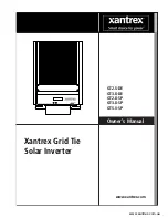 Preview for 1 page of Xantrex GT 2.5-DE, GT 3.8-DE, GT 2.8-S Owner'S Manual