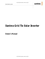 Preview for 3 page of Xantrex GT2.5-NA Owner'S Manual