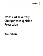 Preview for 3 page of Xantrex IP1012 AL Owner'S Manual