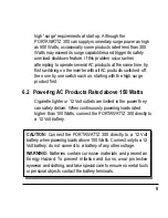 Preview for 13 page of Xantrex Portawattz 300 Owner'S Manual