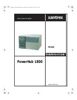 Preview for 1 page of Xantrex PowerHub 1800 Installation Manual