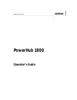 Preview for 3 page of Xantrex PowerHub PH1800 Operator'S Manual