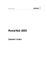 Предварительный просмотр 3 страницы Xantrex PowerHub PH1800 Operator'S Manual