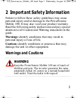 Preview for 7 page of Xantrex PowerSource Mobile 100 Manual