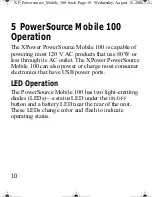 Предварительный просмотр 14 страницы Xantrex PowerSource Mobile 100 Manual