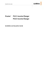 Preview for 2 page of Xantrex Prosine PS2.5 and Installation And Operation Manual