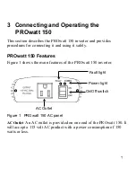 Preview for 7 page of Xantrex PROwatt 150 Owner'S Manual