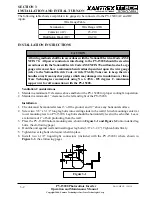 Preview for 9 page of Xantrex PV-15208 Operation And Maintenance Manual