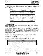 Предварительный просмотр 8 страницы Xantrex PV-225208 Operation And Maintenance Manual