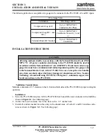 Preview for 10 page of Xantrex PV-225208 Operation And Maintenance Manual