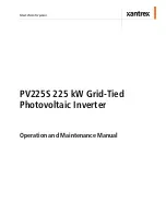 Preview for 3 page of Xantrex PV225S-480-P Operation And Maintenance Manual