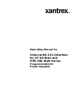 Preview for 3 page of Xantrex RS232-HPD Operating Manual