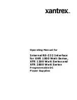 Preview for 3 page of Xantrex RS232-XHR Operating Manual