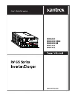 Xantrex RV2012GS Owner'S Manual preview