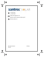 Предварительный просмотр 40 страницы Xantrex SOLAR CHARGE CONTROLLER 30 Owner'S Manual