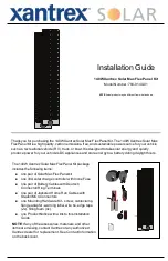 Preview for 1 page of Xantrex SOLAR Max Flex 784-0140-01 Installation Manual