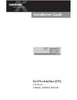 Preview for 1 page of Xantrex Trace SW4024 Installation Manual