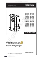 Xantrex TrueCharge 2 Installation Manual предпросмотр