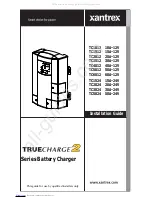 Preview for 1 page of Xantrex TrueCharge 2 Installation Manual