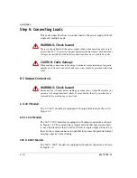 Preview for 40 page of Xantrex Watt Series Programmable DC Power Supply XG... Operating Manual