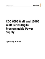 Preview for 3 page of Xantrex XDC 10-1200 Operating Manual