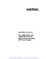 Preview for 4 page of Xantrex XDC 600-10 Operating Manual