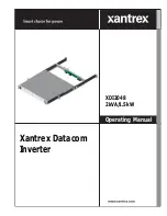 Preview for 1 page of Xantrex XDI2048 Operating Manual
