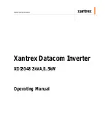 Preview for 3 page of Xantrex XDI2048 Operating Manual