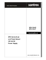 Preview for 1 page of Xantrex XPH 35-4D Operating Manual