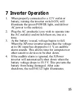 Предварительный просмотр 20 страницы Xantrex XPower 175 PLUS Owner'S Manual