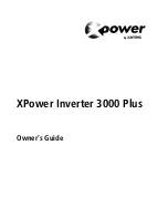 Preview for 1 page of Xantrex XPower 3000 Owner'S Manual
