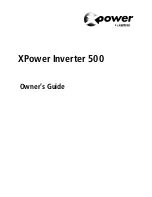 Xantrex XPower 500 Owner'S Manual preview