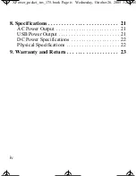 Preview for 4 page of Xantrex XPower Pocket Inverter 175 User Manual