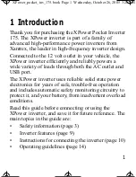 Preview for 5 page of Xantrex XPower Pocket Inverter 175 User Manual