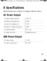 Preview for 25 page of Xantrex XPower Pocket Inverter 175 User Manual