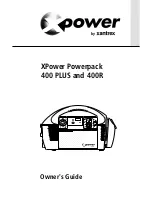 Preview for 1 page of Xantrex XPower Powerpack 400 R Owner'S Manual