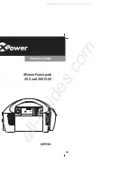 Xantrex XPower Powerpack 400 Owner'S Manual preview