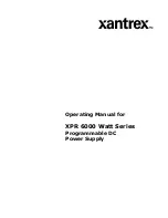 Предварительный просмотр 3 страницы Xantrex XPR 10-600 Operating Manual