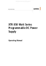 Preview for 3 page of Xantrex XTR 100-8.5 Operating Manual