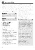 Preview for 16 page of Xavax 00106993 Operating Instructions Manual